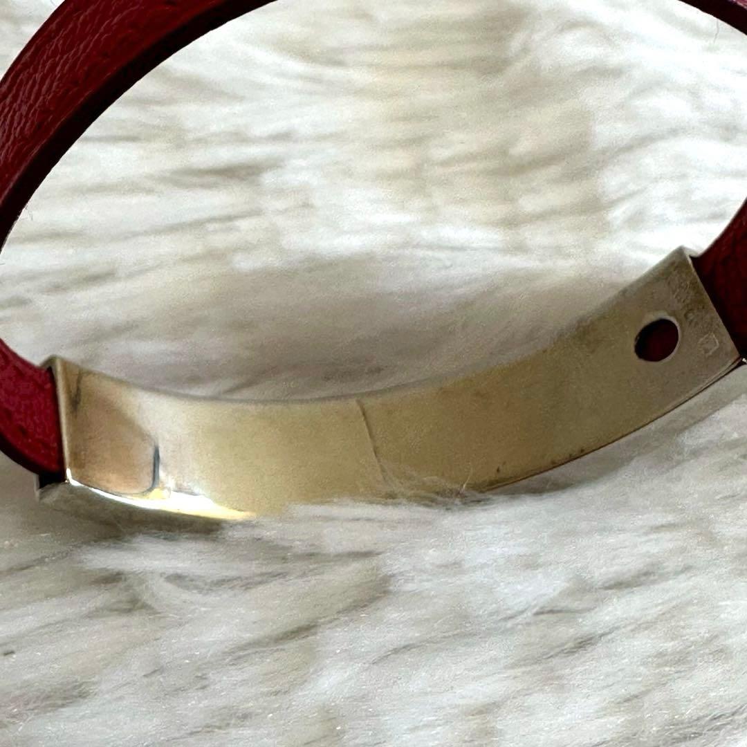 美品✨エルメス プスプス ブレスレット F バングル 刻印 ピンク 箱付