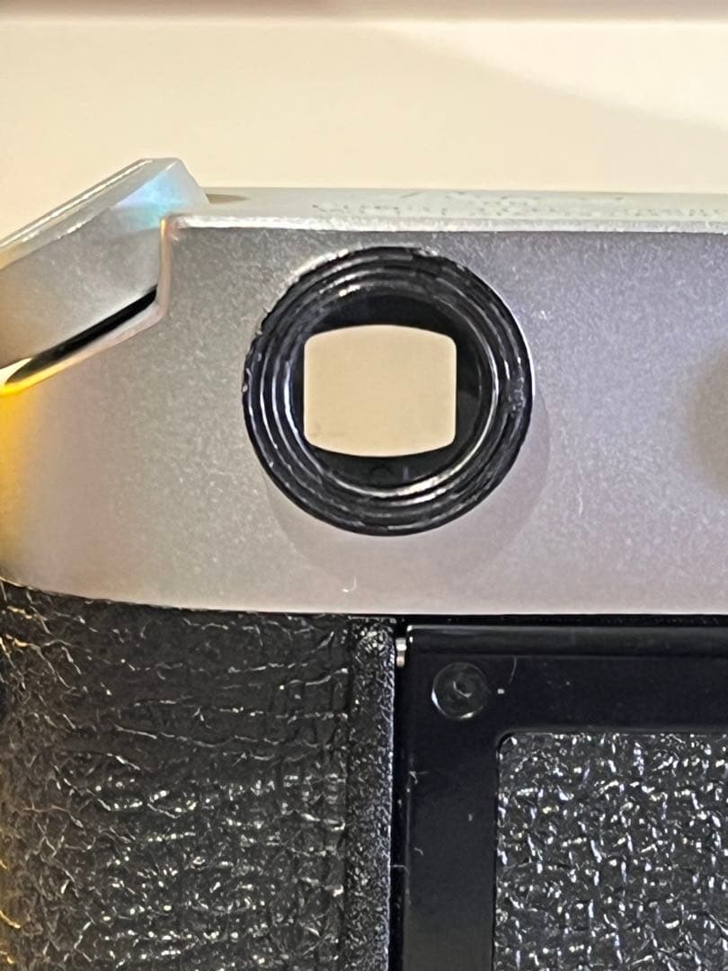 Leica M4 シルバー 121万番台 5cmレンズ Lマウントアダプター付