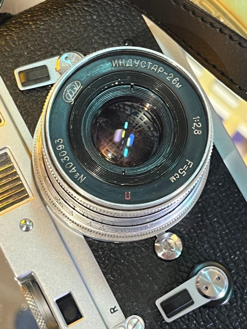 Leica M4 シルバー 121万番台 5cmレンズ Lマウントアダプター付