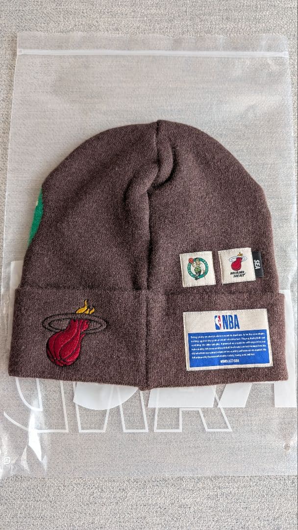 SALE！【新品・未使用】NBA × WIND AND SEA ビーニーニット帽