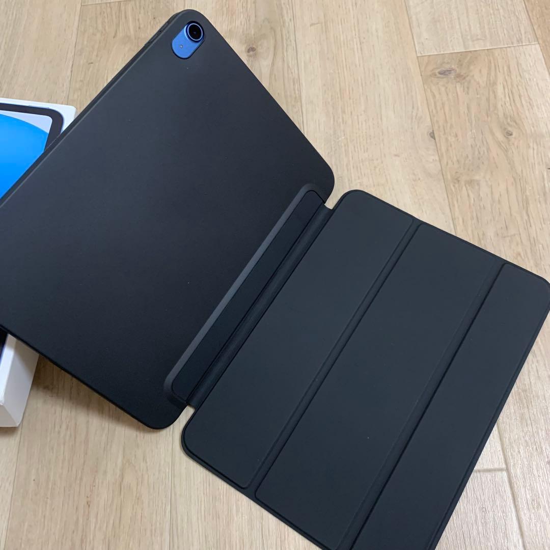 iPad A16 128GB (第11世代) Wi-Fi 本体 ブルー カバー付