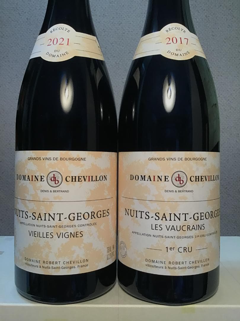 ロベール・シュヴィヨン ニュイ・サン・ジョルジュ　村名・一級　２本セット