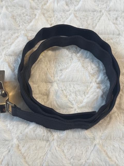 PRADAプラダガチャベルトシルバー ロゴ バックル