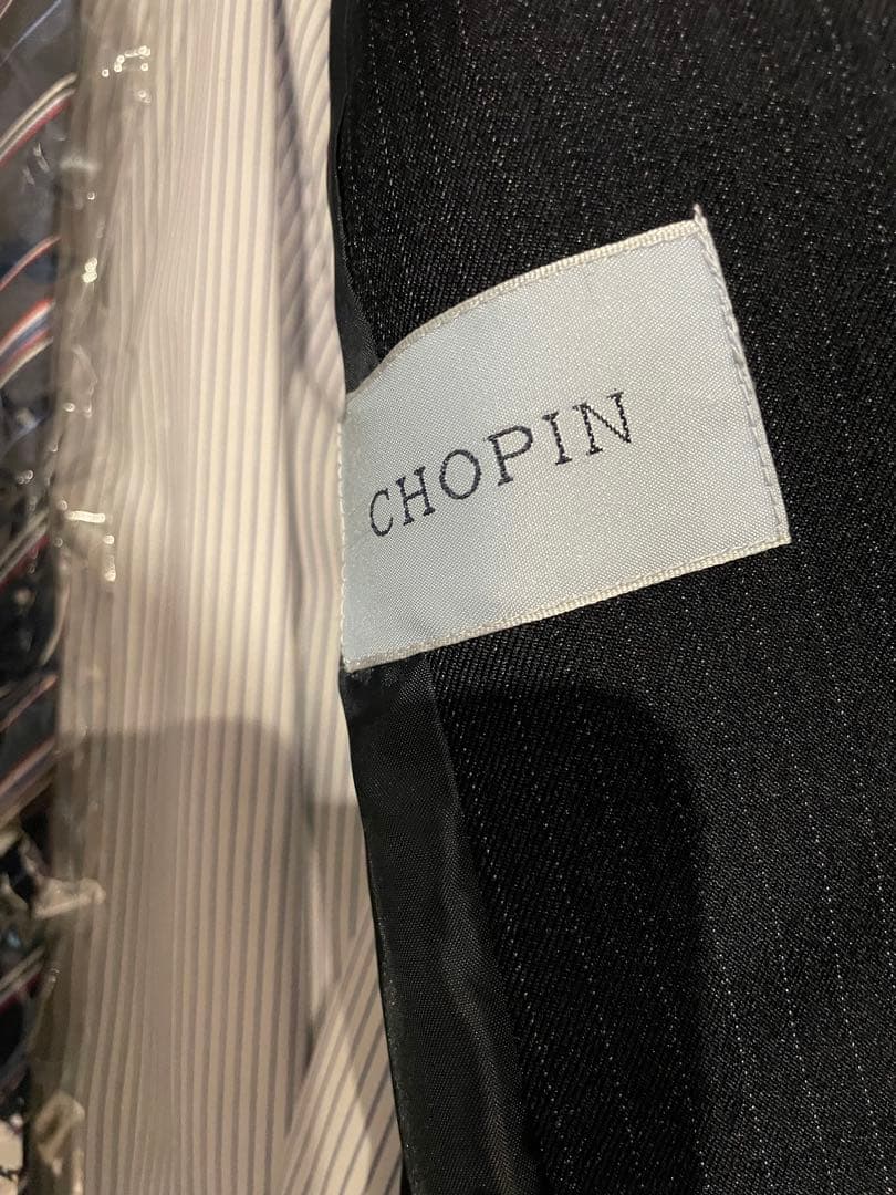 卒業式 スーツ5点セット▪️ネイビー ストライプ▪️フォーマルスーツ▪️160cm