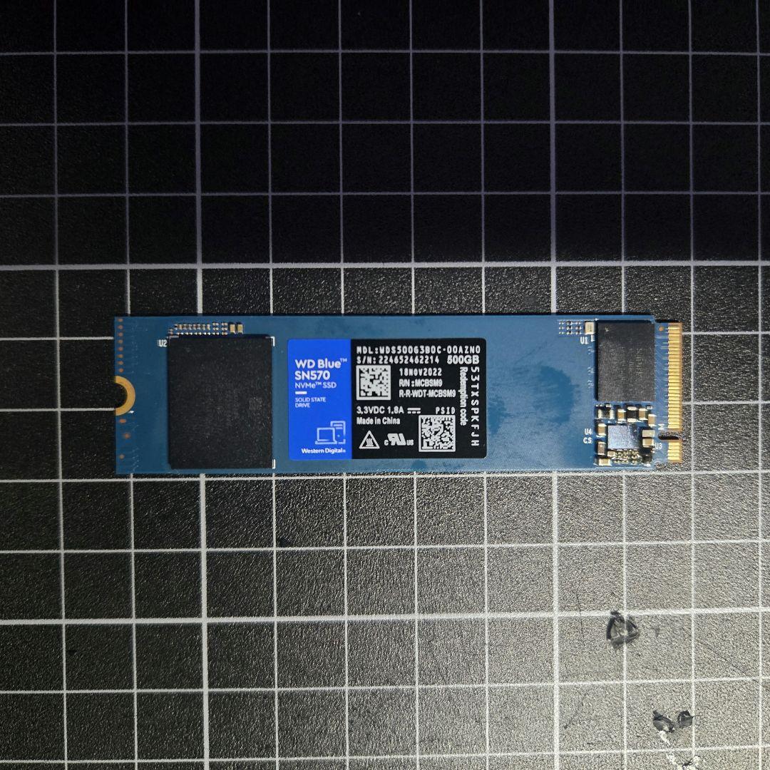 内蔵型SSD Western Digital SN570 500GB SSD