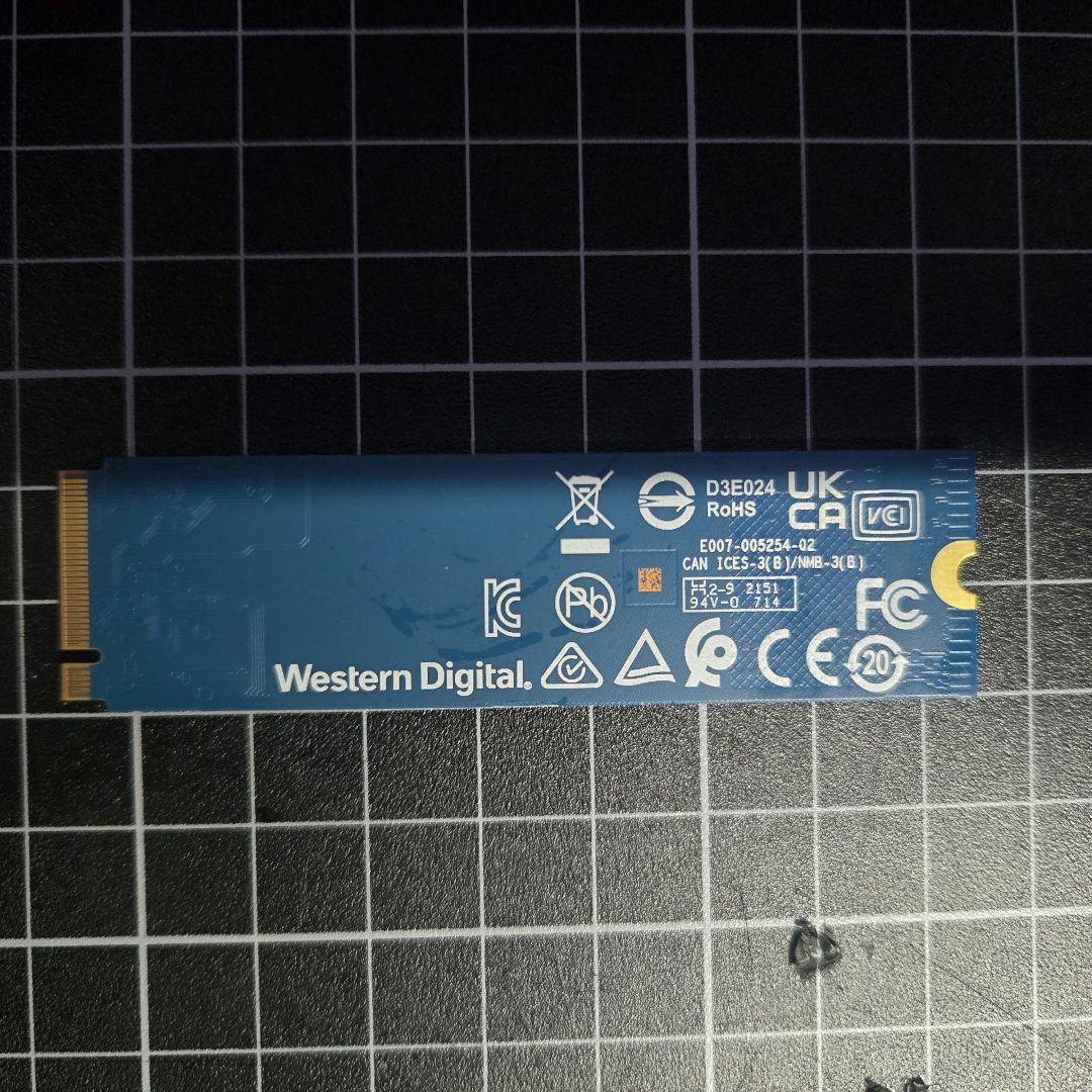 内蔵型SSD Western Digital SN570 500GB SSD