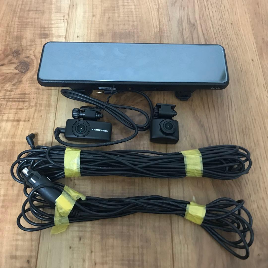 コムテック　ミラー型ドライブレコーダー　ZDR048