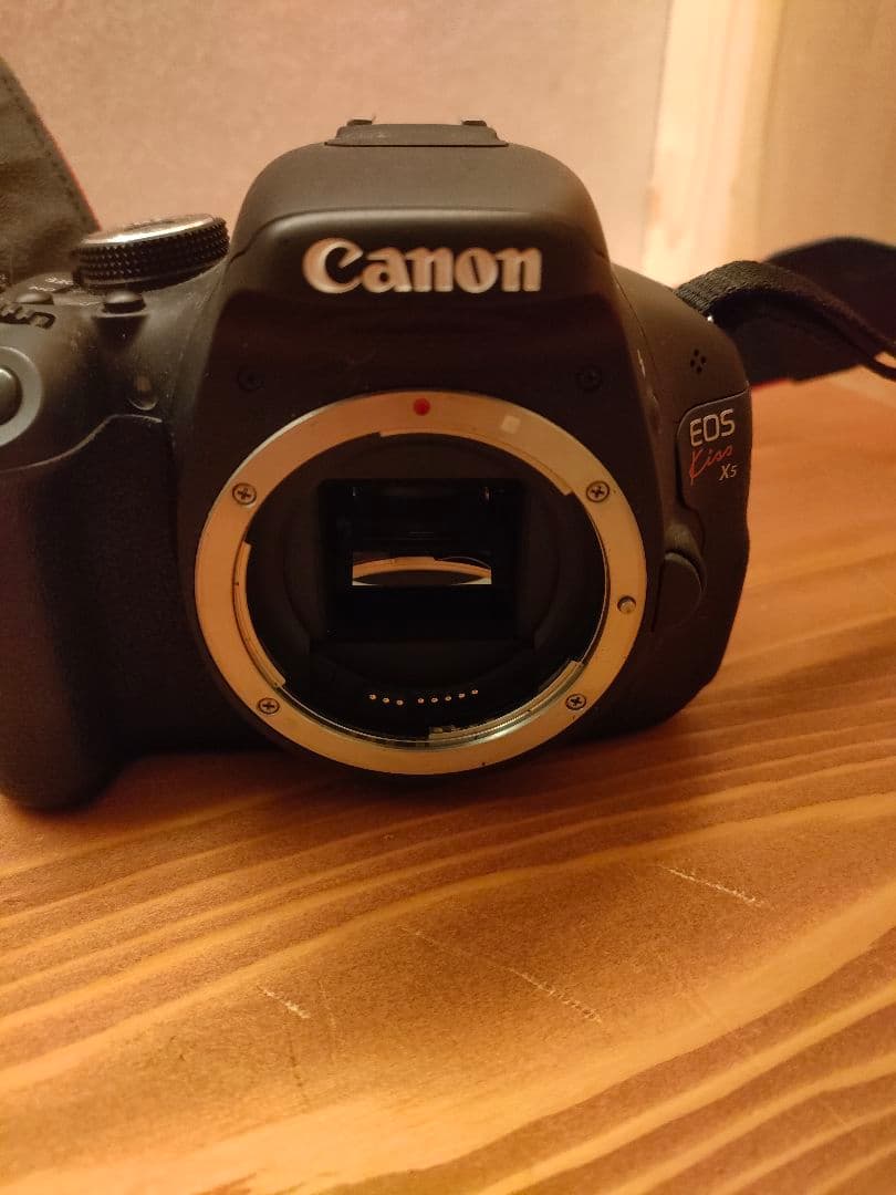 【難あり】Canon Kiss X5 一眼レフカメラ レンズセット