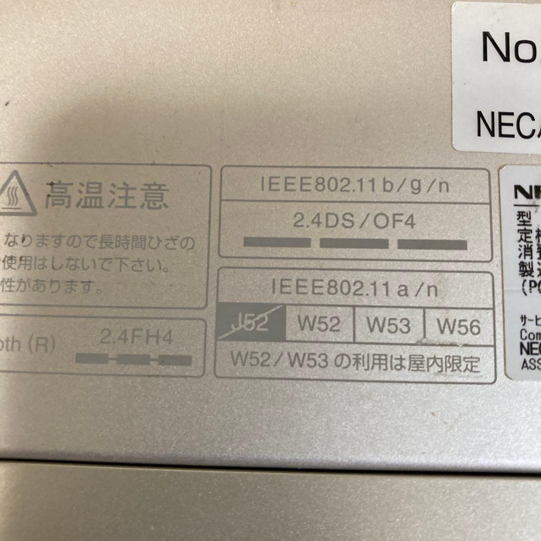 NEC VK24-VT-J 軽量Windows バッテリー良好　希少　完全動作