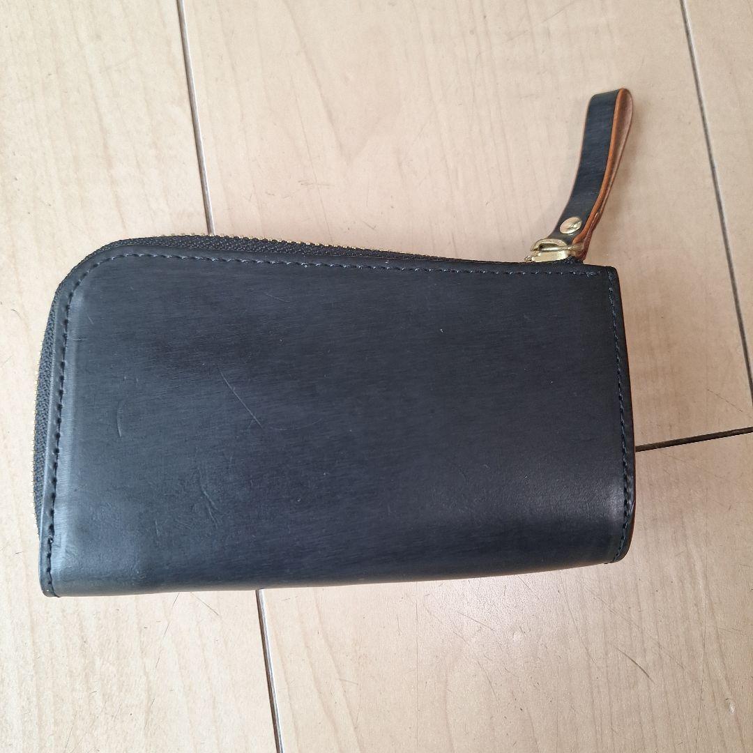 PORTER ブラックレザー　キーケース