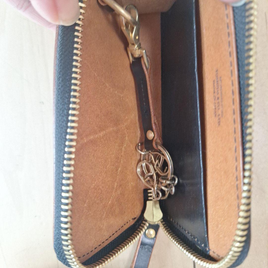 PORTER ブラックレザー　キーケース