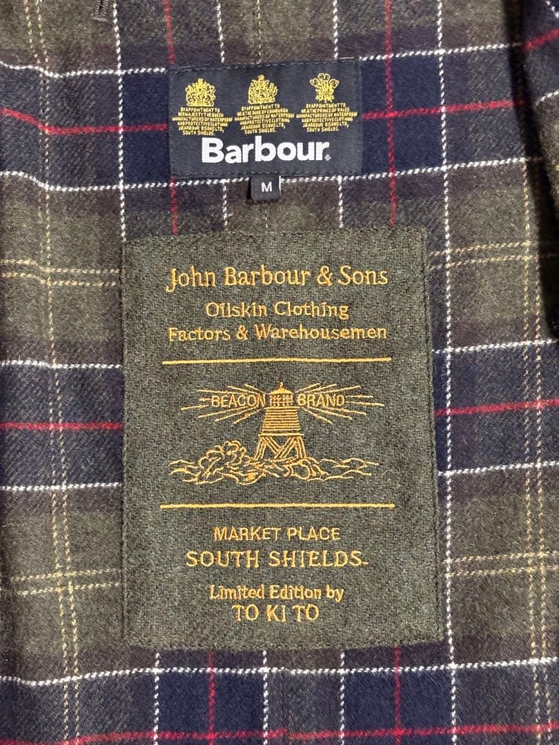 Barbour バブアー　tokito オイルドジャケットMサイズ