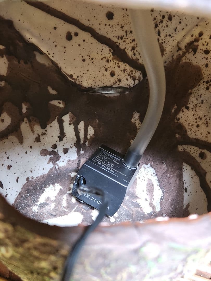 電動つくばい 湧き水つくばい 循環式 噴水 和風 日本