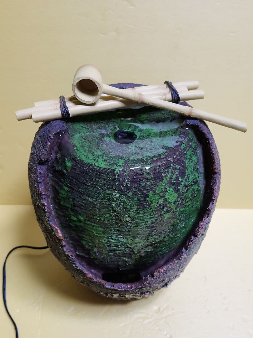 電動つくばい 湧き水つくばい 循環式 噴水 和風 日本