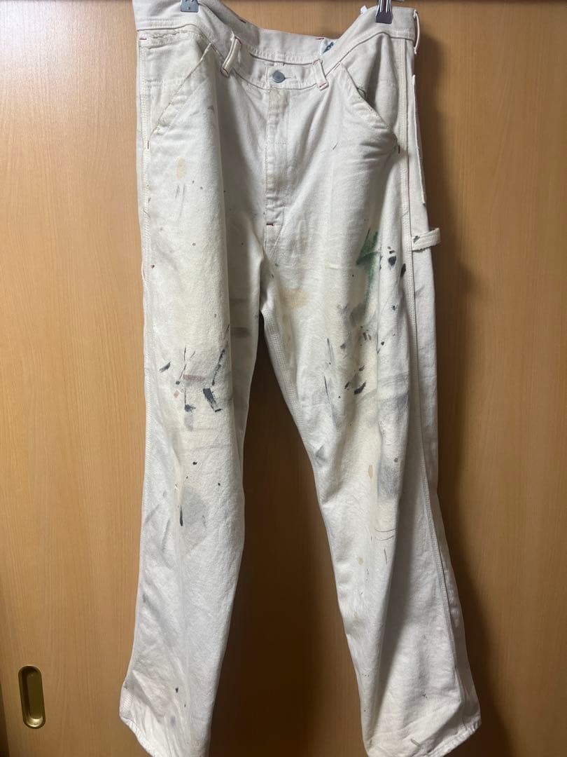 パンツ CHALLENGER - WASHED PAINTER PANTS
