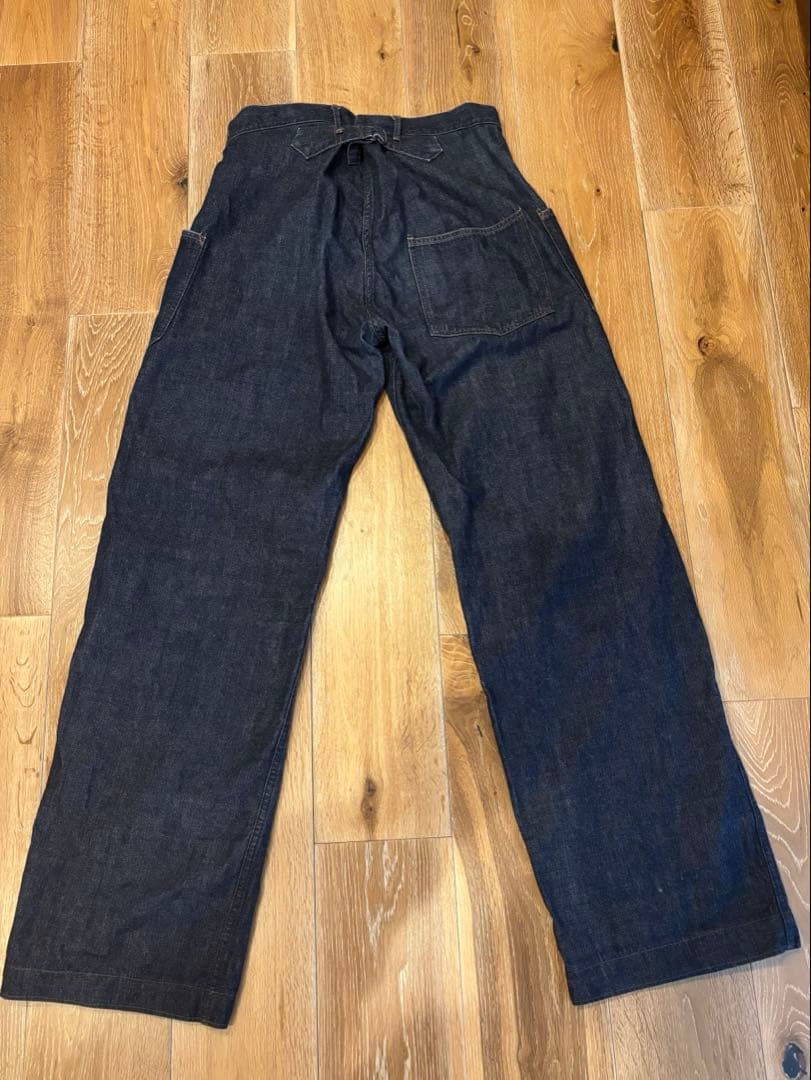 FREEWHEELERS 32インチ　US NAVY デニムパンツ