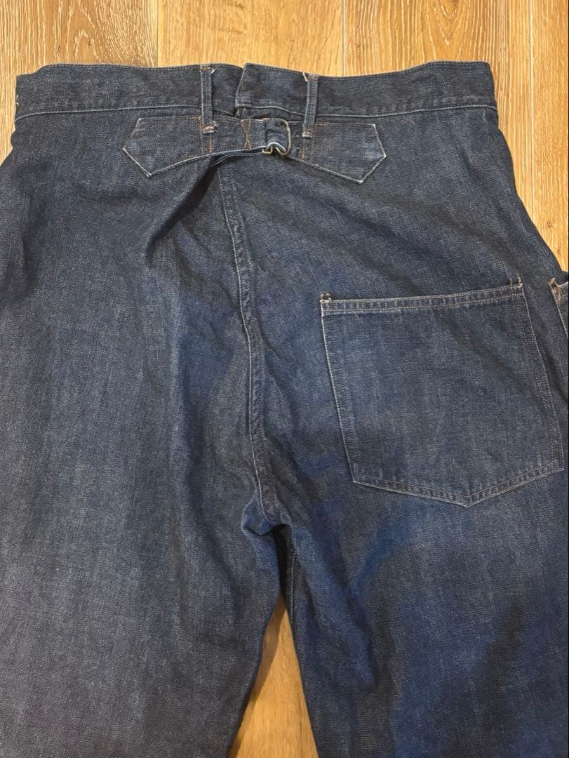 FREEWHEELERS 32インチ　US NAVY デニムパンツ