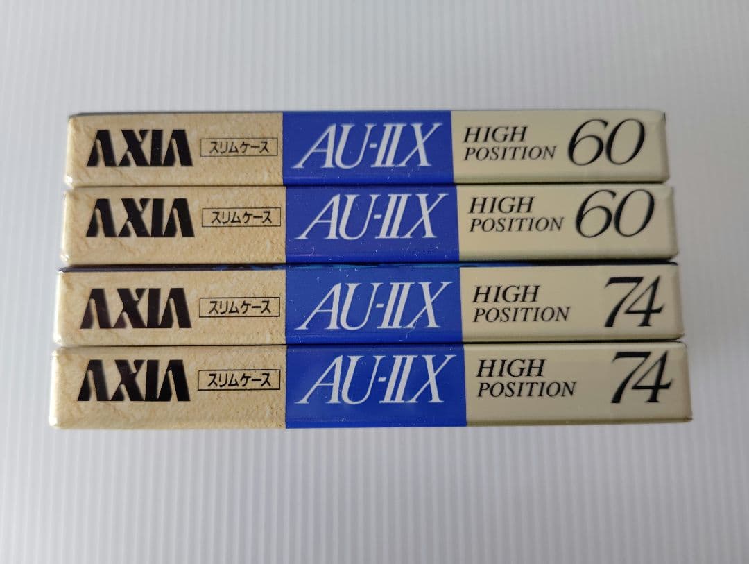 FUJI FILM AU-ⅡX 未開封カセットテープ