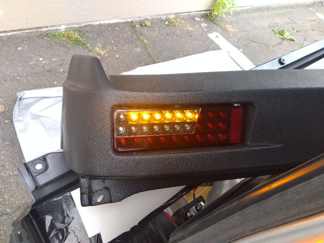 エブリィda17 ショートバンパー シーケンシャルテールランプ