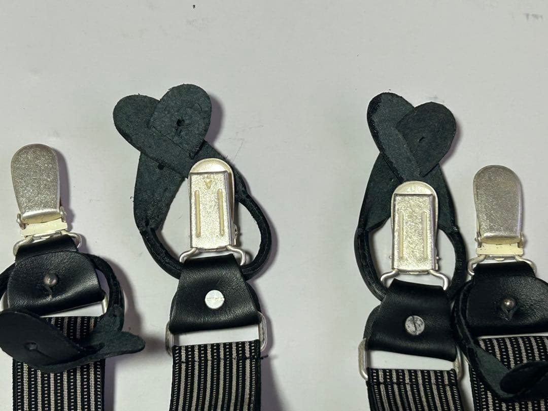 Yohji Yamamoto ヨウジヤマモトサスペンダー　　ブラック箱付き