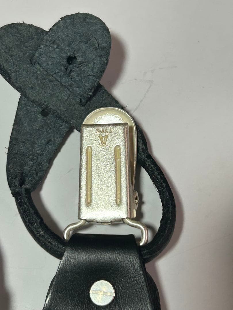 Yohji Yamamoto ヨウジヤマモトサスペンダー　　ブラック箱付き