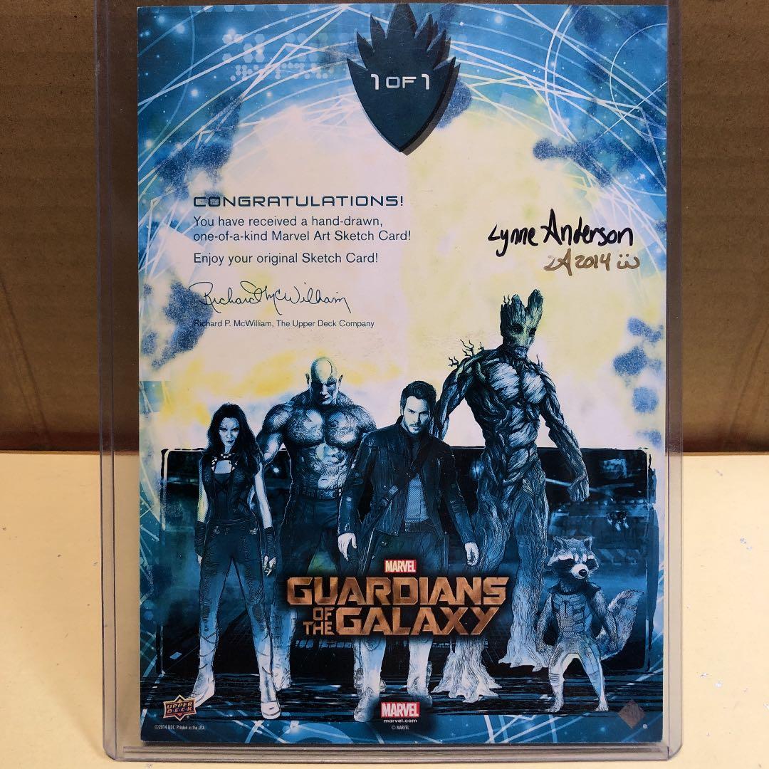マーベル ガーディアンズ・オブ・ギャラクシー スケッチカード