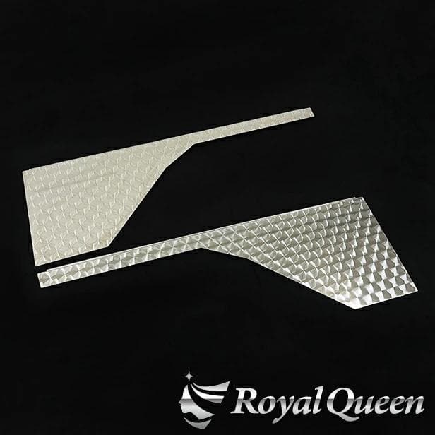 0614 いすゞ07エルフ/PM/NEW ローキャブ ウインドウパネル ウロコ柄