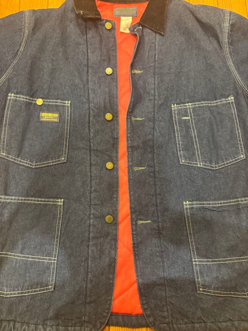 OshKosh デニムカバーオール 44R 60s～70s