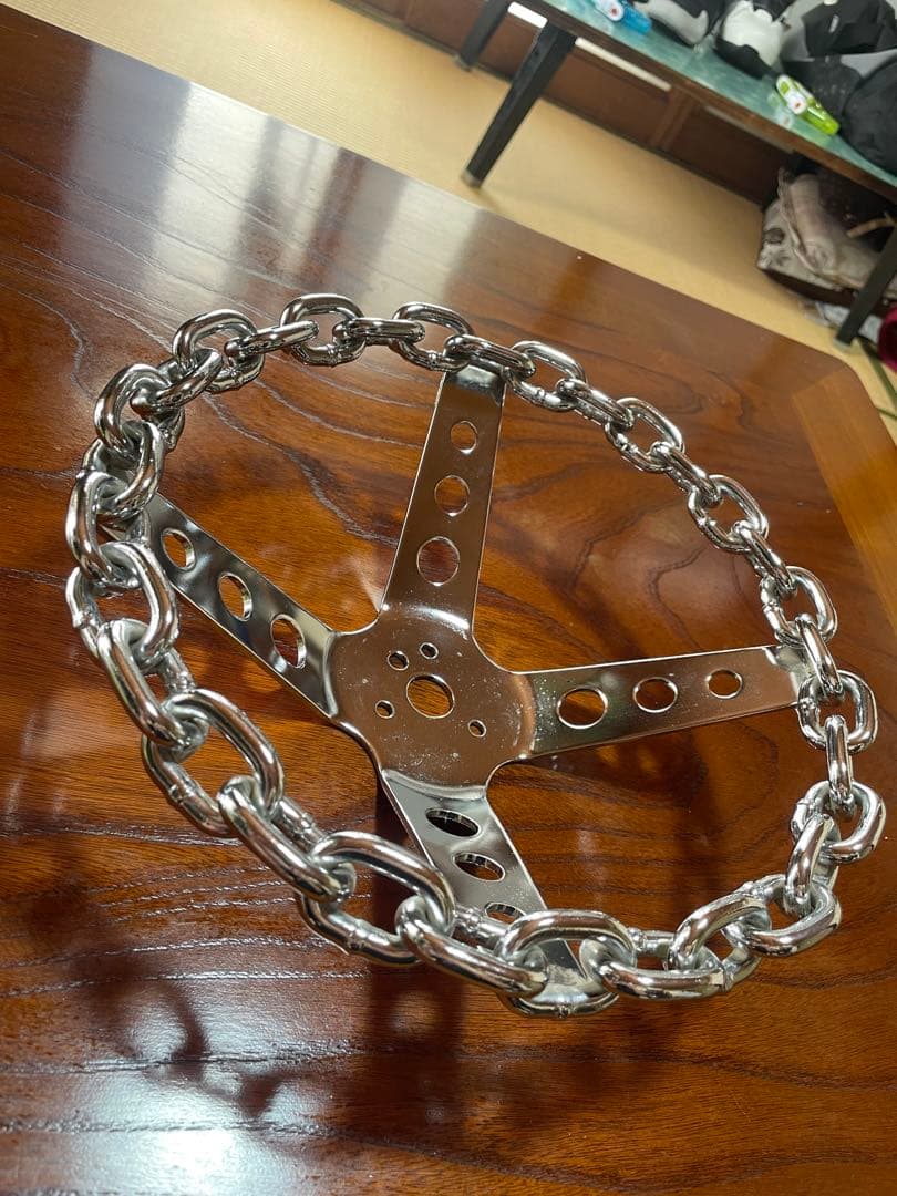 ムーンアイズ‼️チェーンステアリング4スポーク28φ‼️