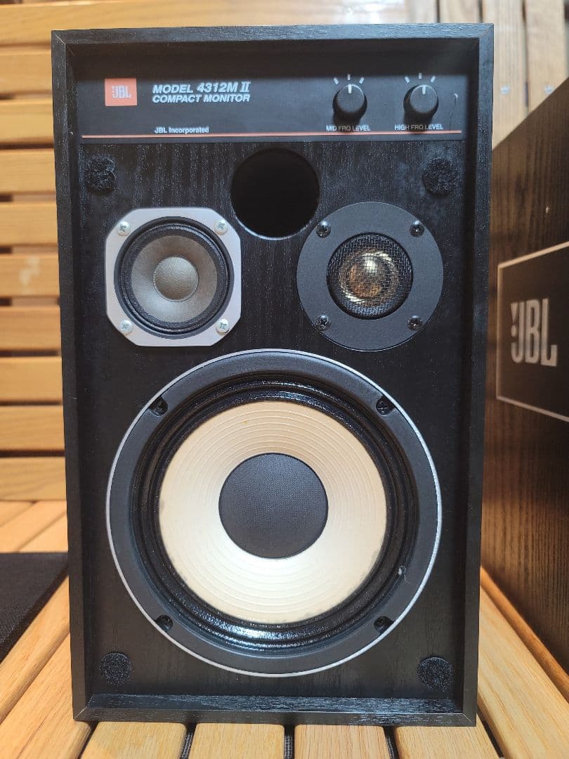 JBL 4312M II 4312M 2 コンパクトモニター & ブランケット