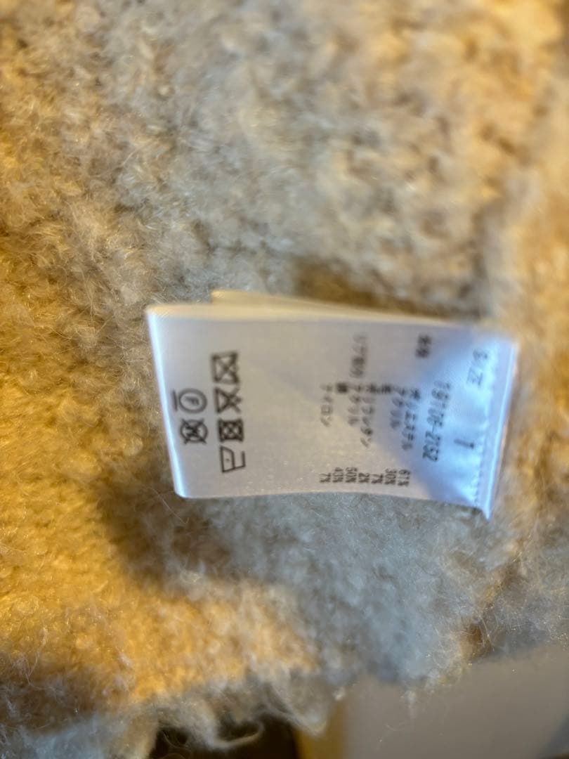 CLANE アイボリー カーディガン