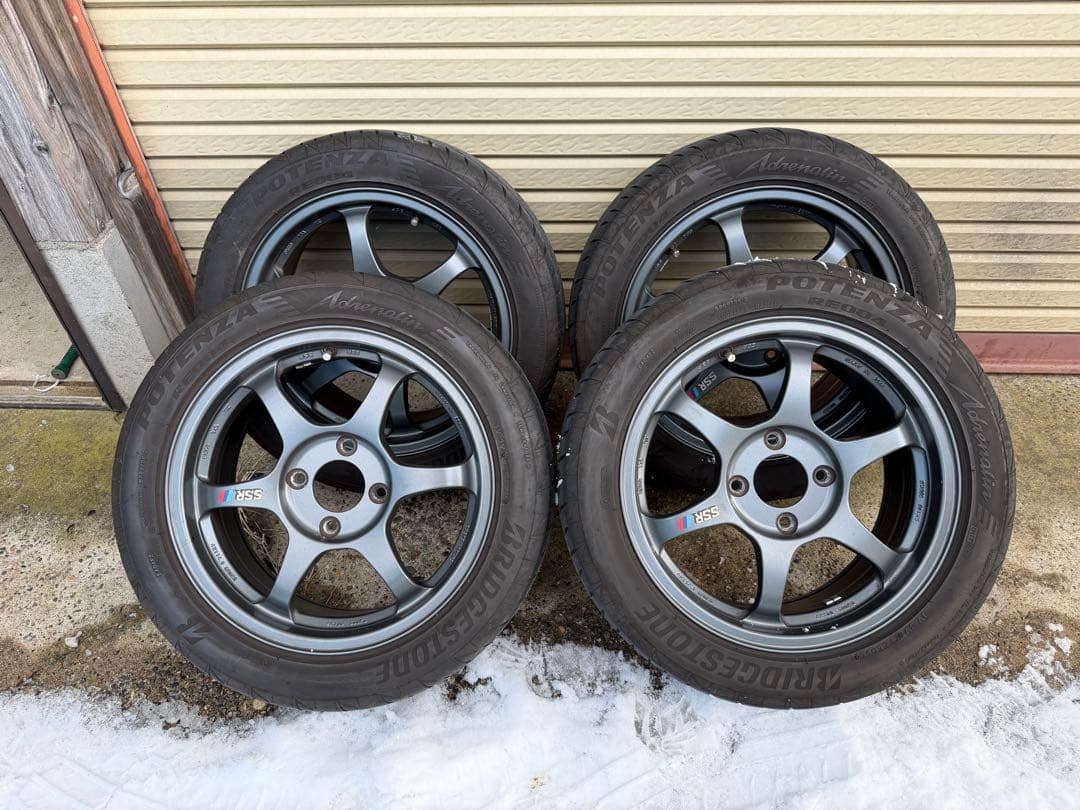 SSR 16インチ ホイールセット タイプC 4穴　114.3