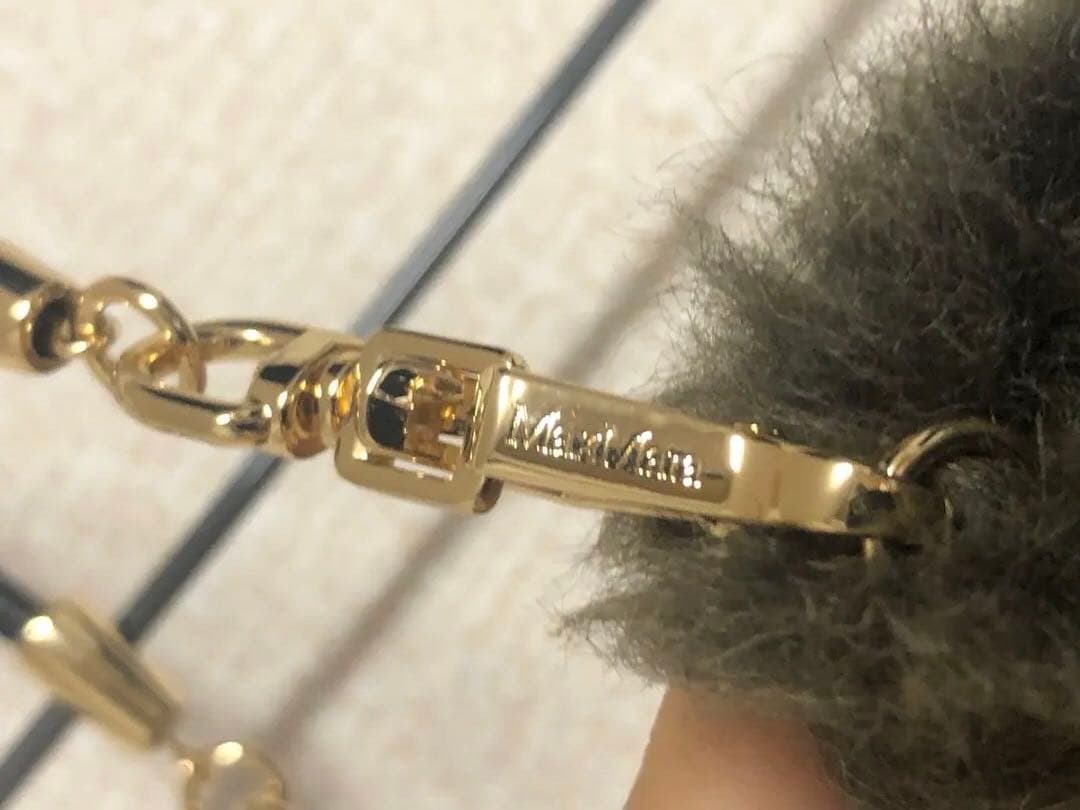 Maxmara テディベア ミトン 手袋 カーキ