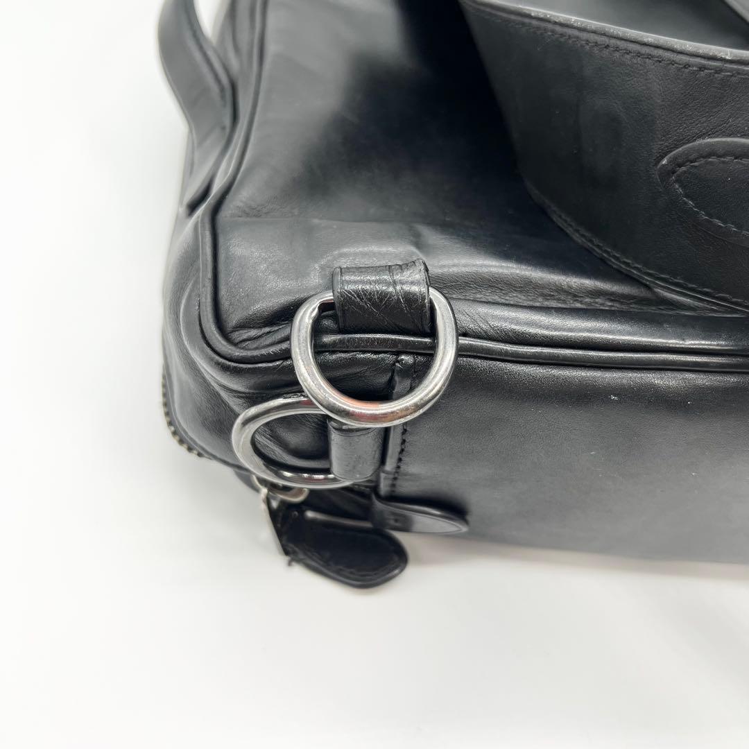 COACH　グラハム　バックパック　3way　ビジネス　レザー　ブラック　A4