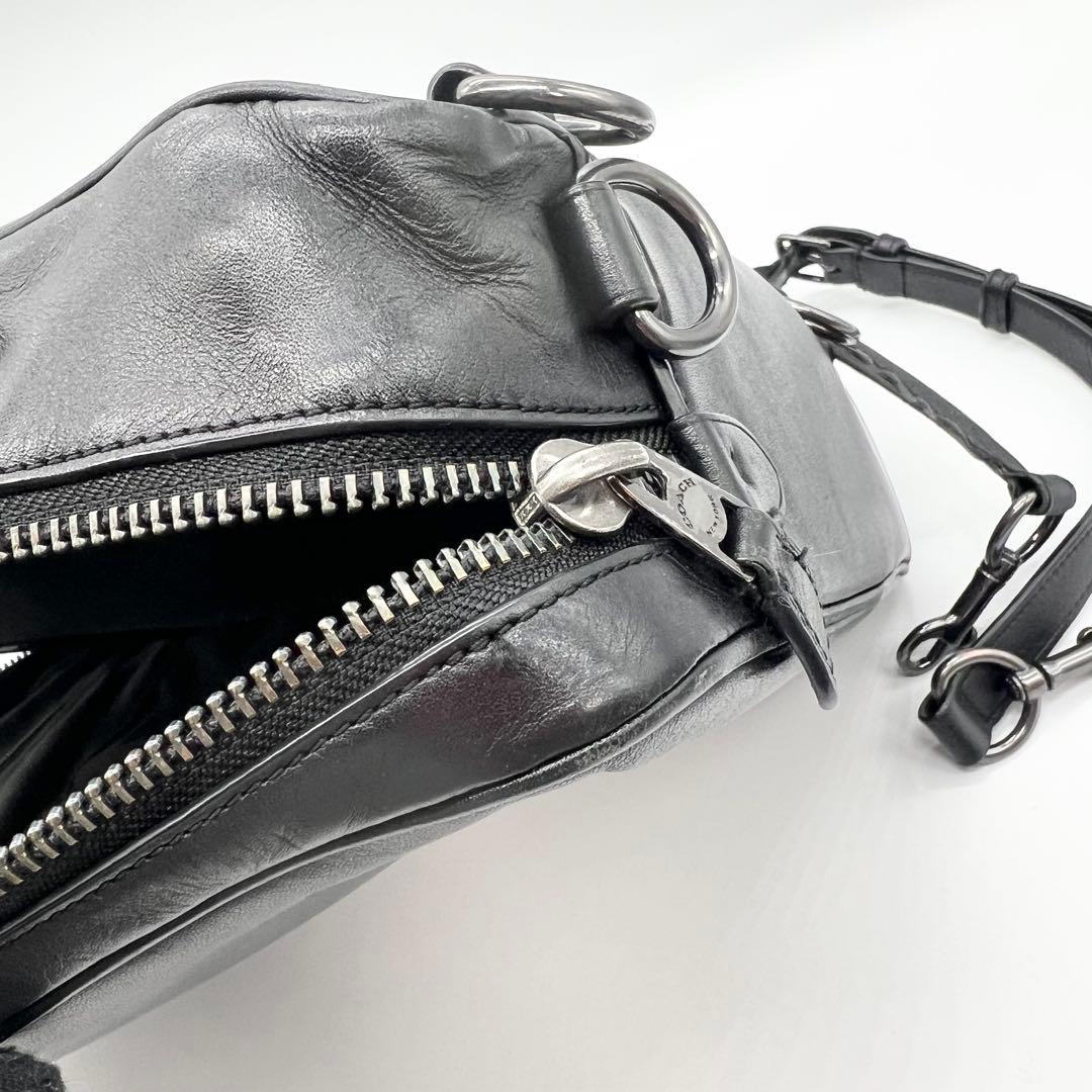 COACH　グラハム　バックパック　3way　ビジネス　レザー　ブラック　A4