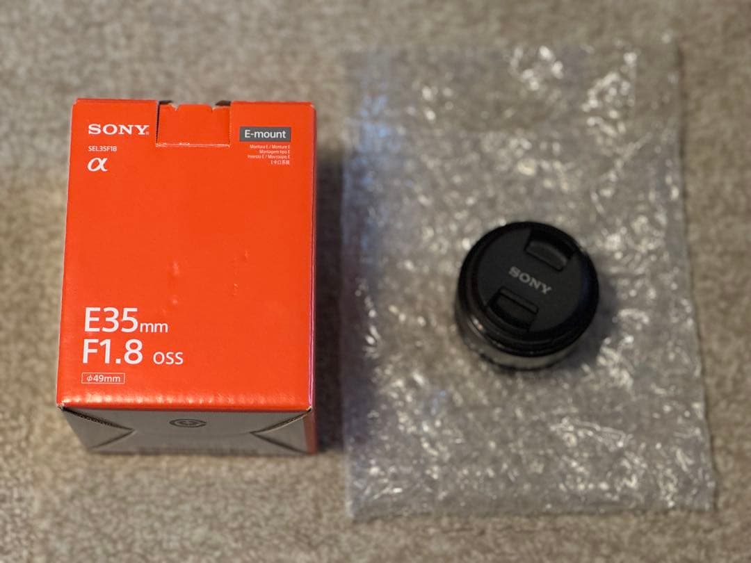 SONY E 35mm F1.8 OSS 単焦点レンズ