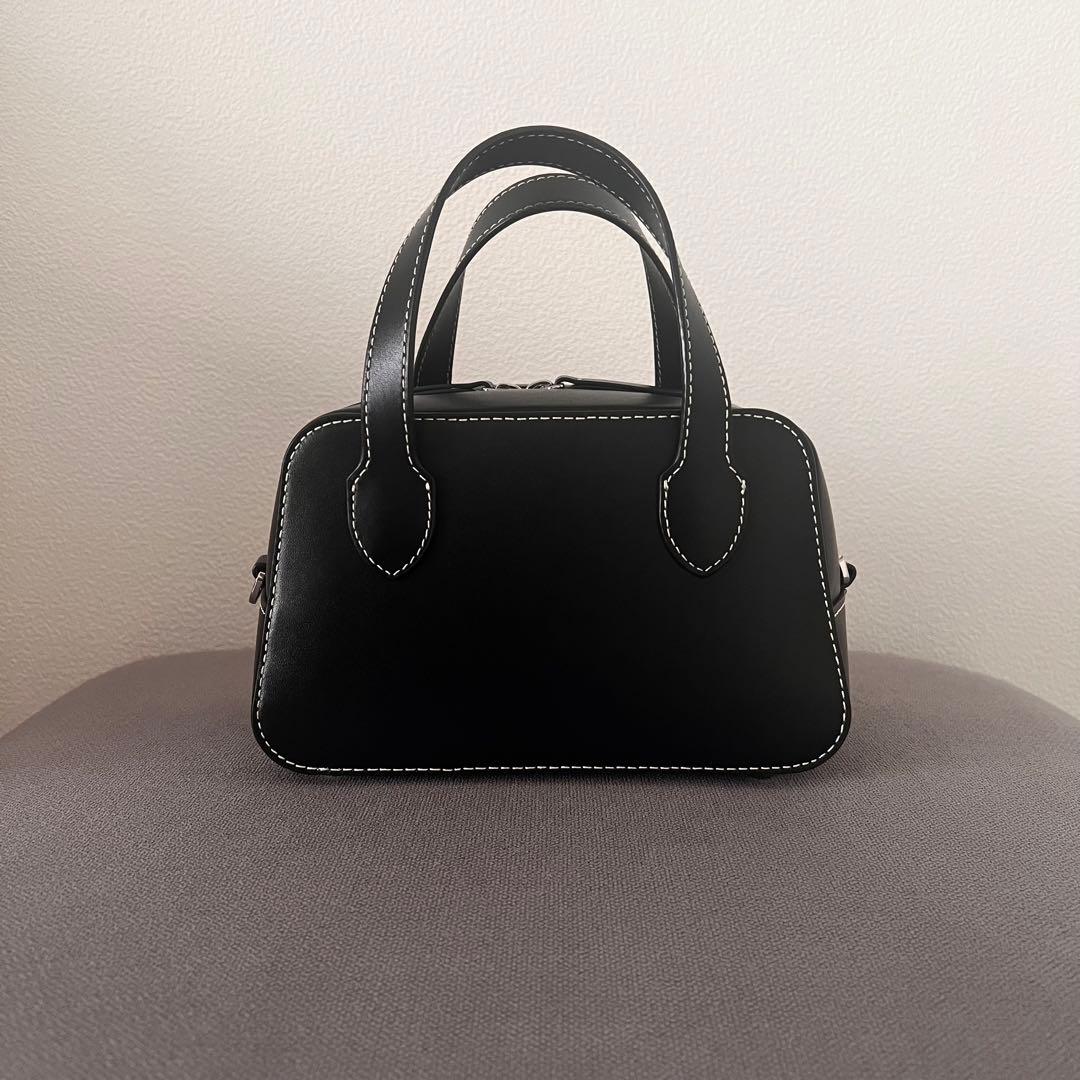 【極美品】 OHGA バッグ　ミニボストンバッグ　MINI BOSTON BAG