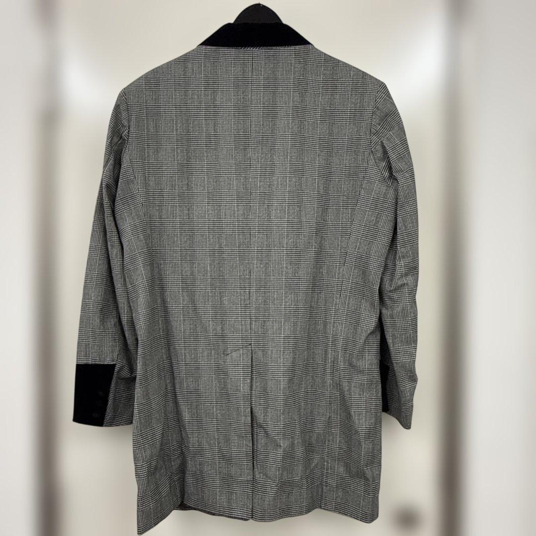 N*U様 SAVOY グレンチェック柄 エドワードジャケット M