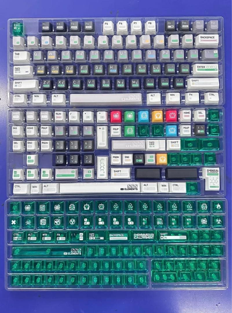 CHEMICAL-001 キーキャップセット