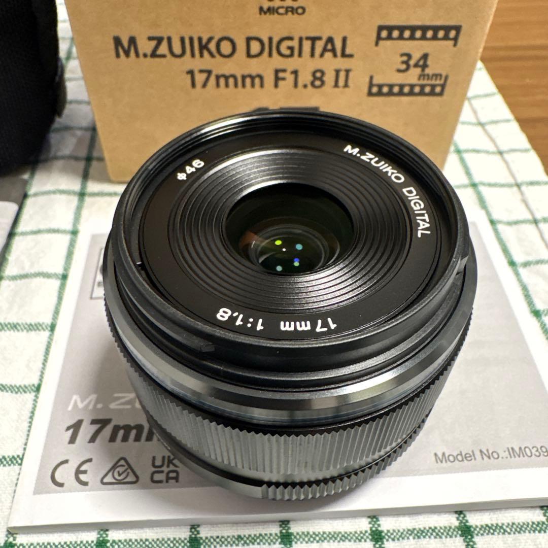 レンズ(単焦点) M.ZUIKO DIGITAL 17mm F1.8 II