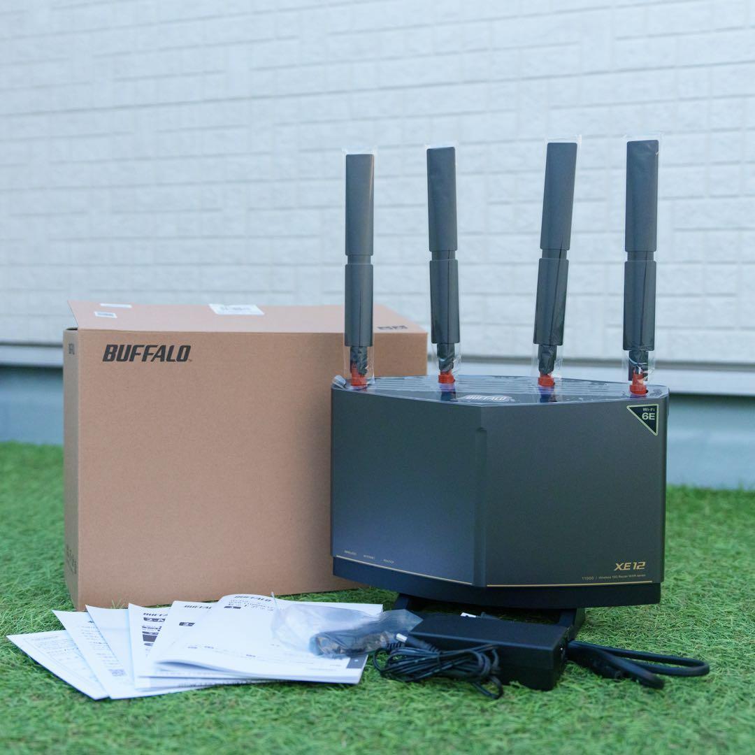 WXR-11000XE12/N Wi-Fi 6E対応 無線LANルーター