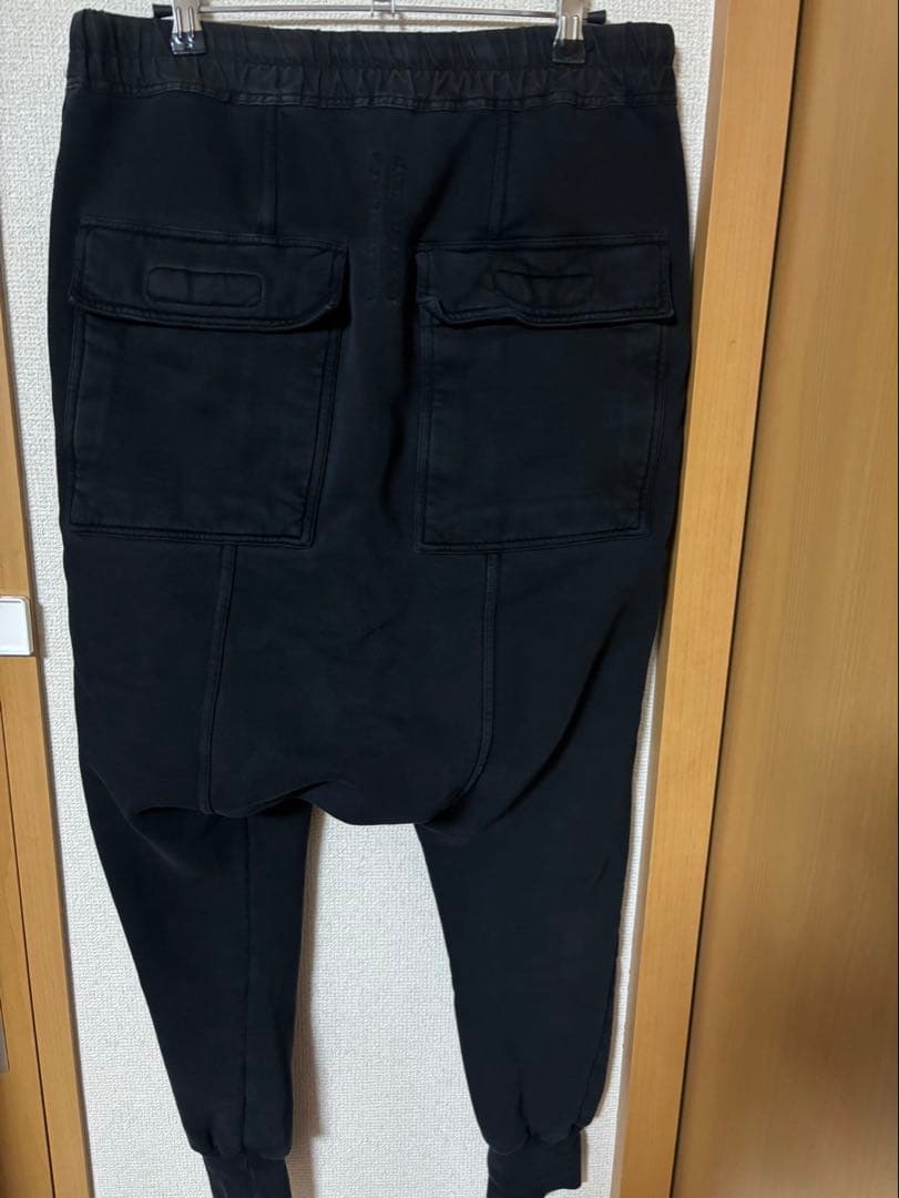 Rick Owensブラックジョガーパンツ