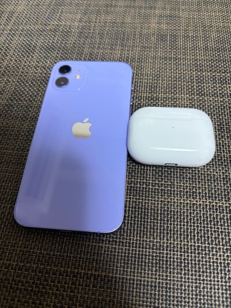 iPhone12 パープル 128GB AirPodsPro2