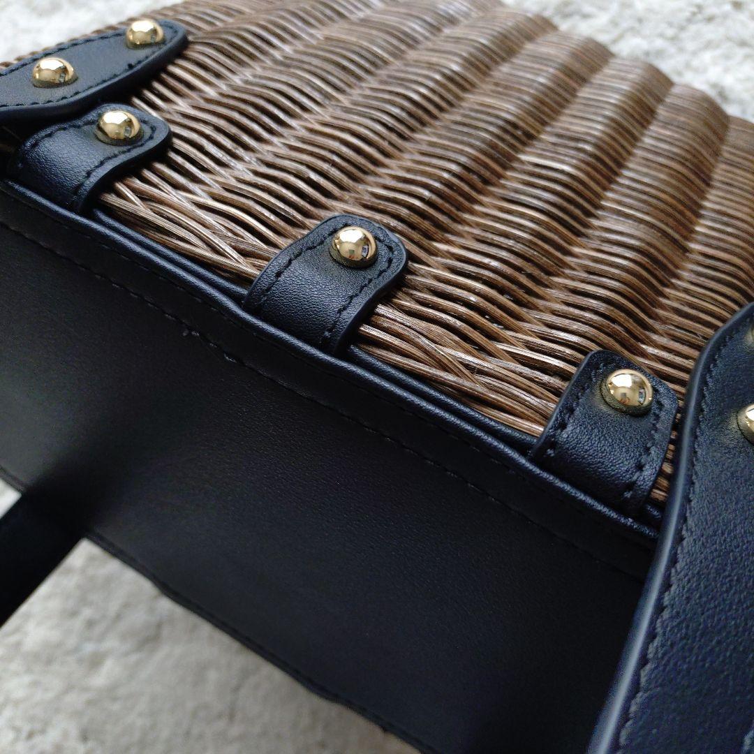 DIANA かごバッグ 2way ラタンバッグ