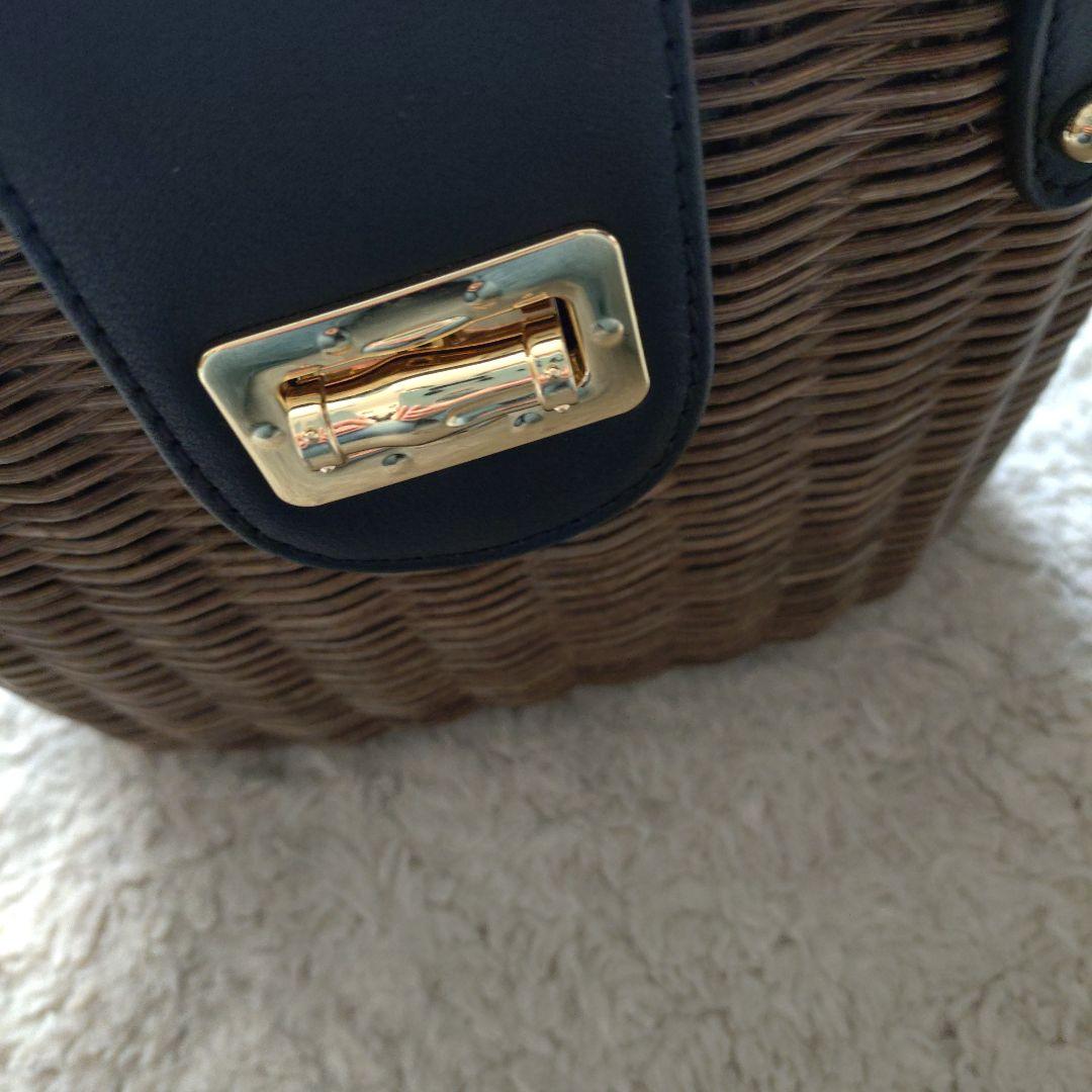 DIANA かごバッグ 2way ラタンバッグ