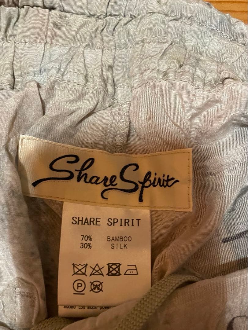 シェアスピリット アートプリント ハーフパンツ