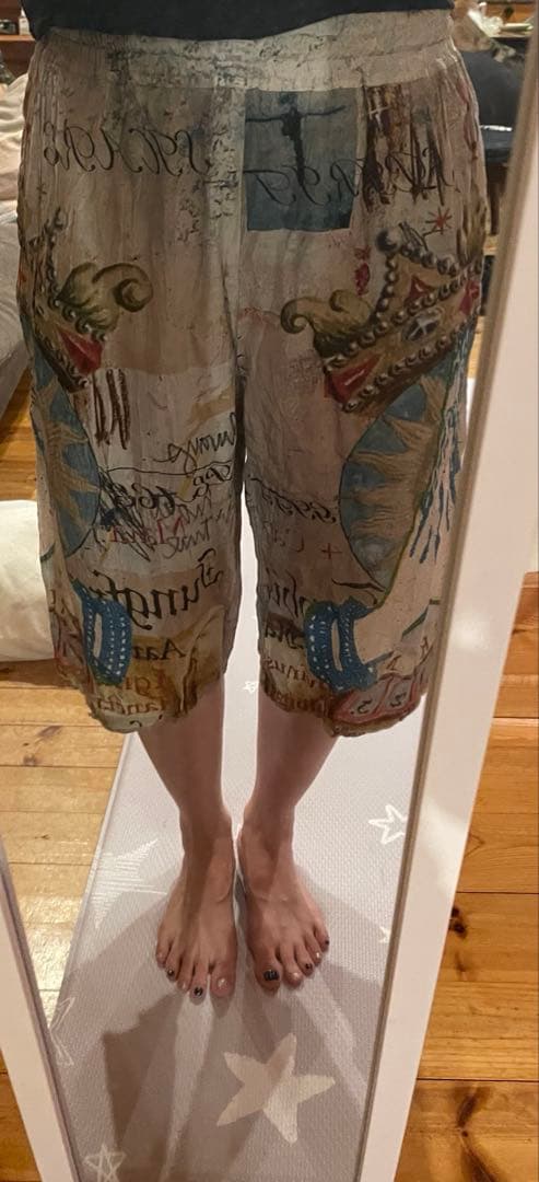 シェアスピリット アートプリント ハーフパンツ