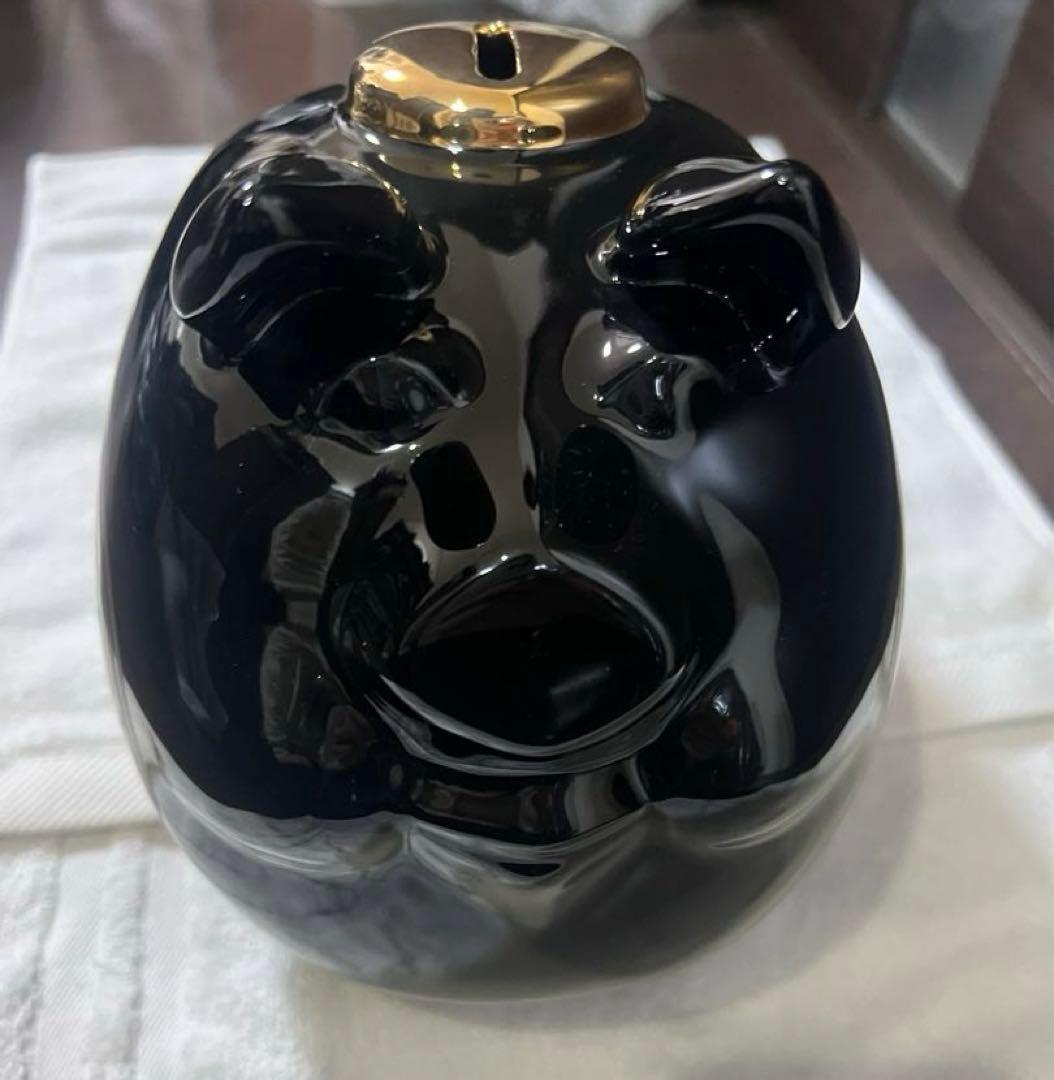 ハーレーダビッドソン ブタ 貯金箱 箱付き