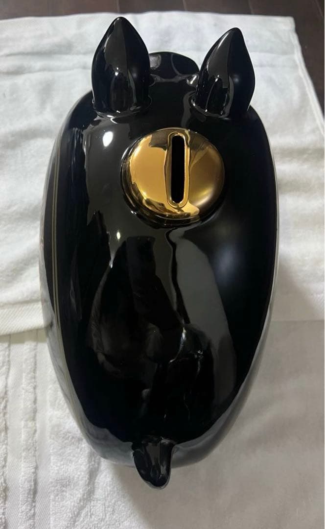 ハーレーダビッドソン ブタ 貯金箱 箱付き