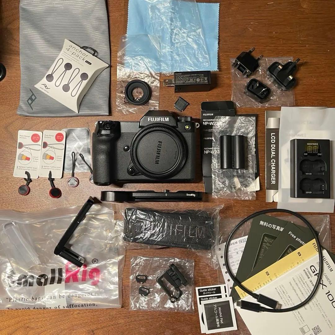 保証書付 FUJIFILM GFX 100S フルセット フジ 100 II